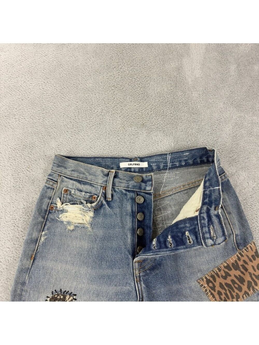 GRLFRND Karolina High Rise Skinny Jeans Size 25 - Picture 10 of 15